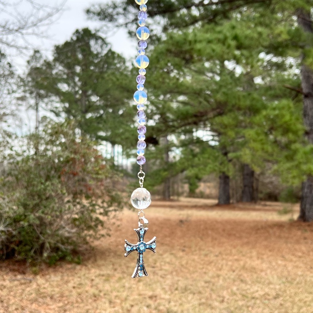 Beautiful Cross Sun Catcher